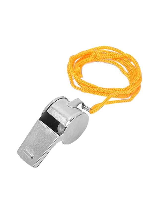 Generic Whistle Outdoor Survival Referee PE Teacher Special Treble Basketball Training Coach Professional Life-saving Whistle-Color:Whistle [one Set] - Image 1