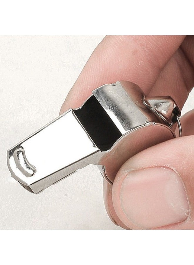 Generic Whistle Outdoor Survival Referee PE Teacher Special Treble Basketball Training Coach Professional Life-saving Whistle-Color:Whistle [one Set] - Image 5