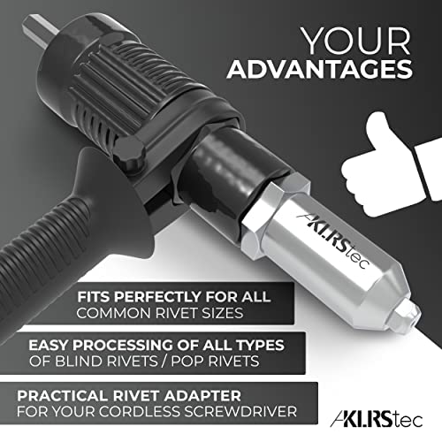 KLRS محول مسدس الرصاص الاحترافي KLRStec - ملحق الرصاص لمفكات البراغي وال drills اللاسلكية - معالجة سهلة لرؤوس الرصاص - Image 4