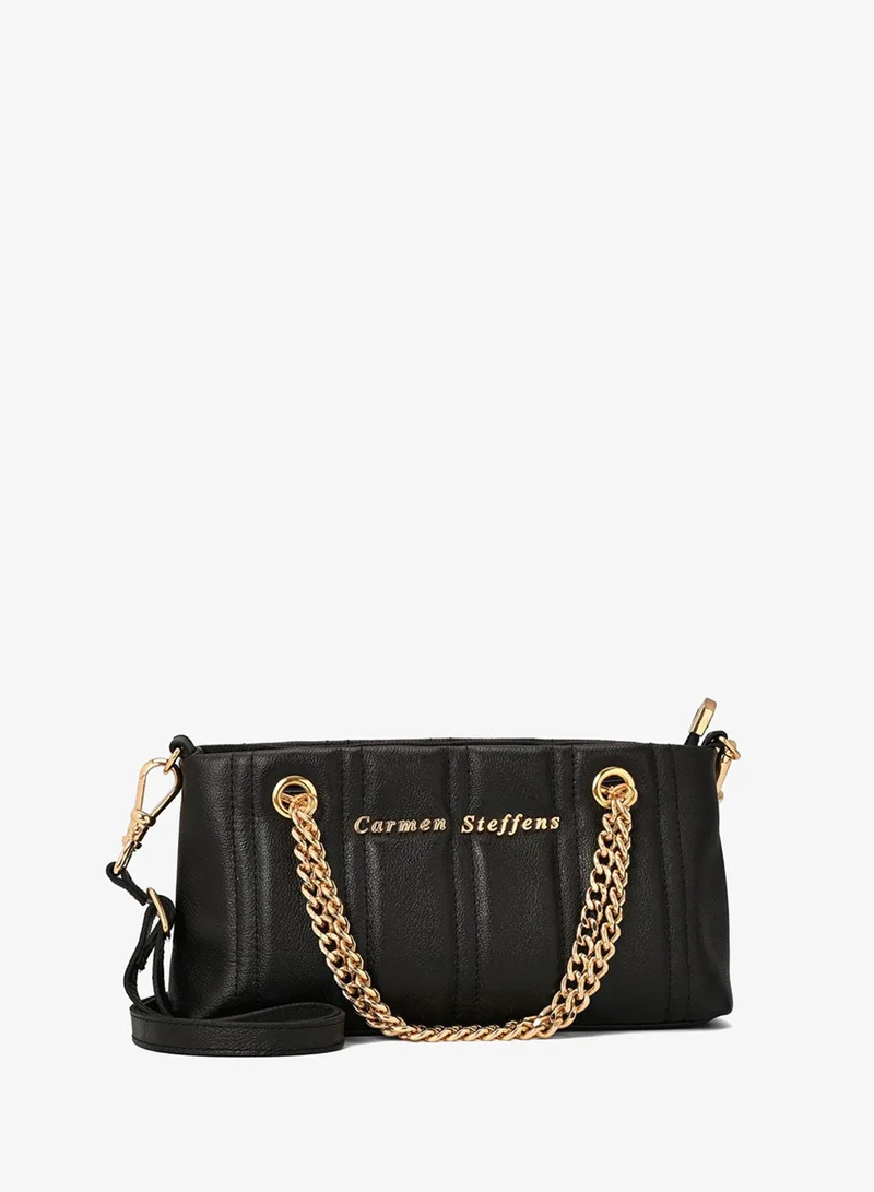Carmen Steffens  Quilted Bag Chains Black for Women | Best Price UAE