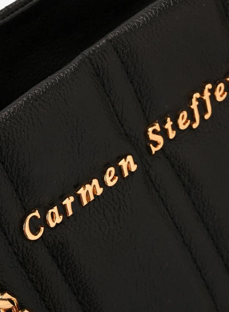 Carmen Steffens  Quilted Bag Chains Black for Women | Best Price UAE