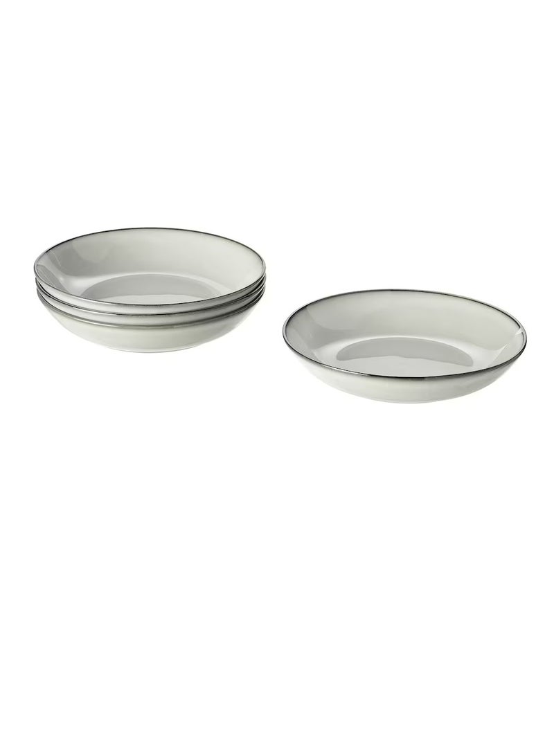 طبق عميق ، رمادي 21 سم - Image 2