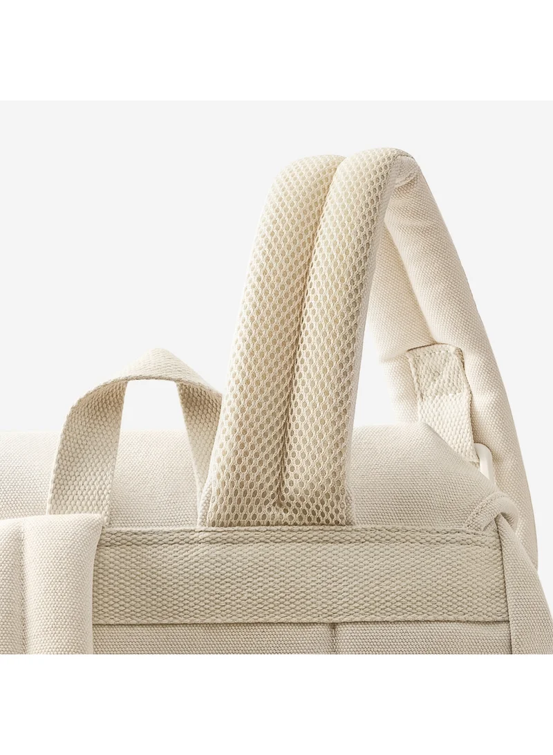 Mah white MaH Recycle Cotton Young Tour Backpack White for Women | Best Price UAE