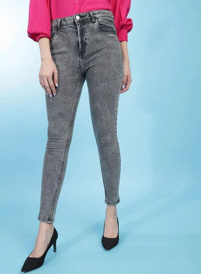 Freehand Freehand Women Grey High Rise Skinny Jeans