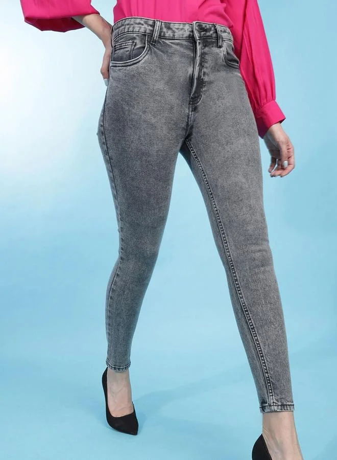 Freehand Freehand Women Grey High Rise Skinny Jeans