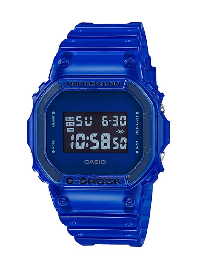 كاسيو ساعة يد رقمية من الراتنج DW-5600SB-2DR - Image 1