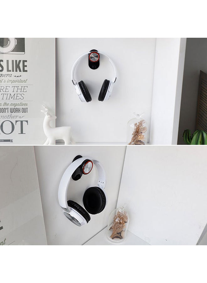 اليشمك حامل لسماعات الرأس بتصميم يغطي الأذن أسود - Image 4