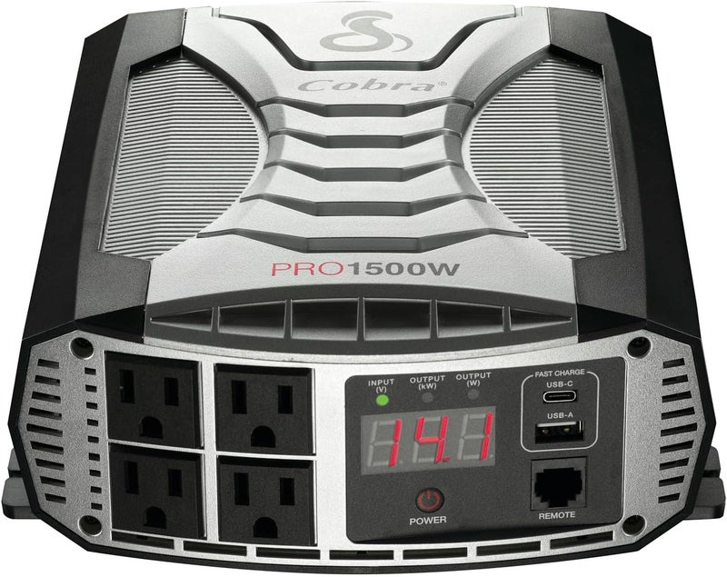 Cobra Pro 1500W Professional Grade Power Inverter - Image 1
