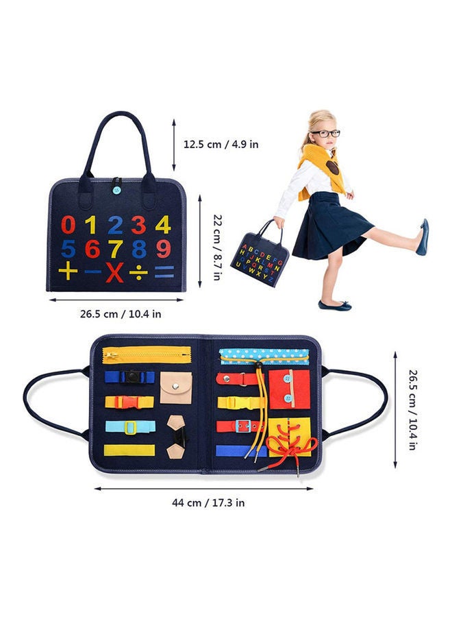 Sensory Toddler Busy Activity Board - Image 2