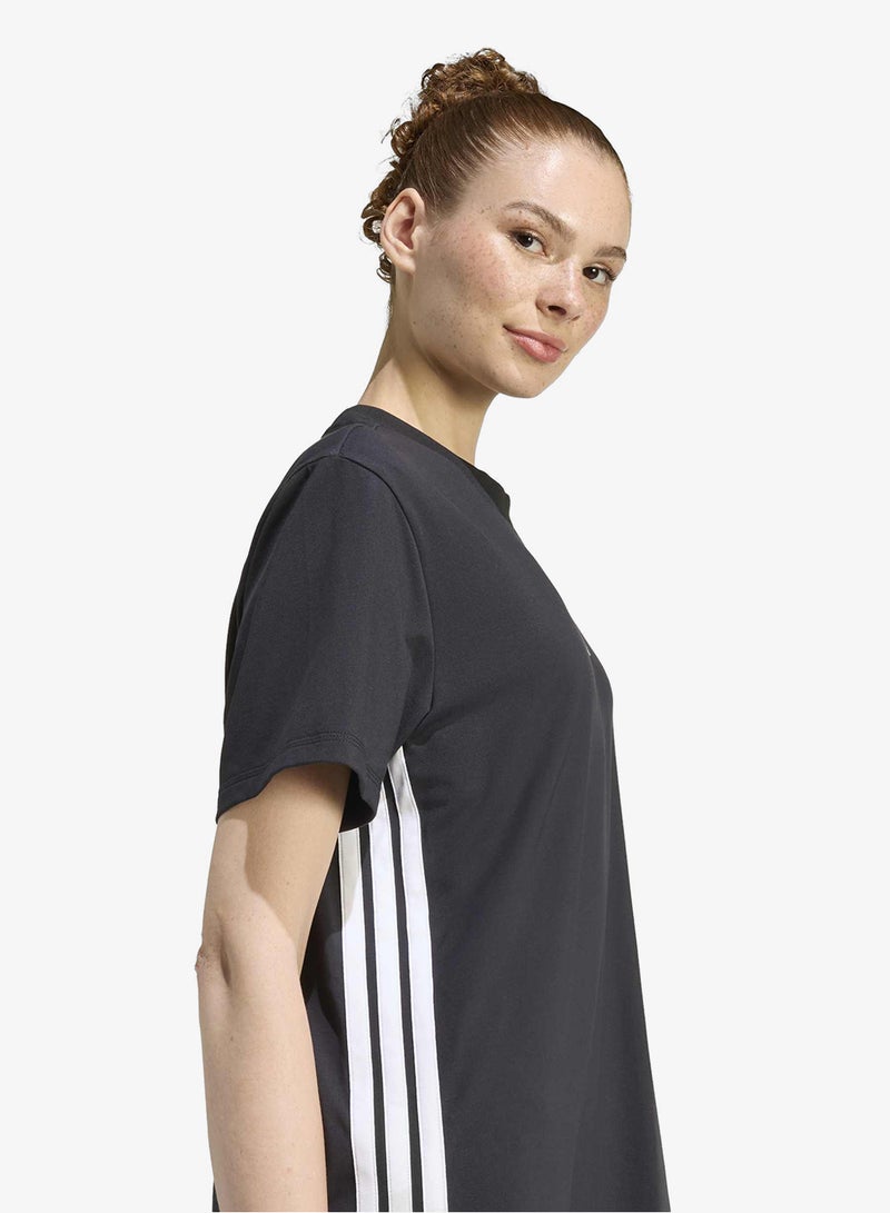 Adidas 3-Stripes Essentials T-Shirt Dress - Image 4
