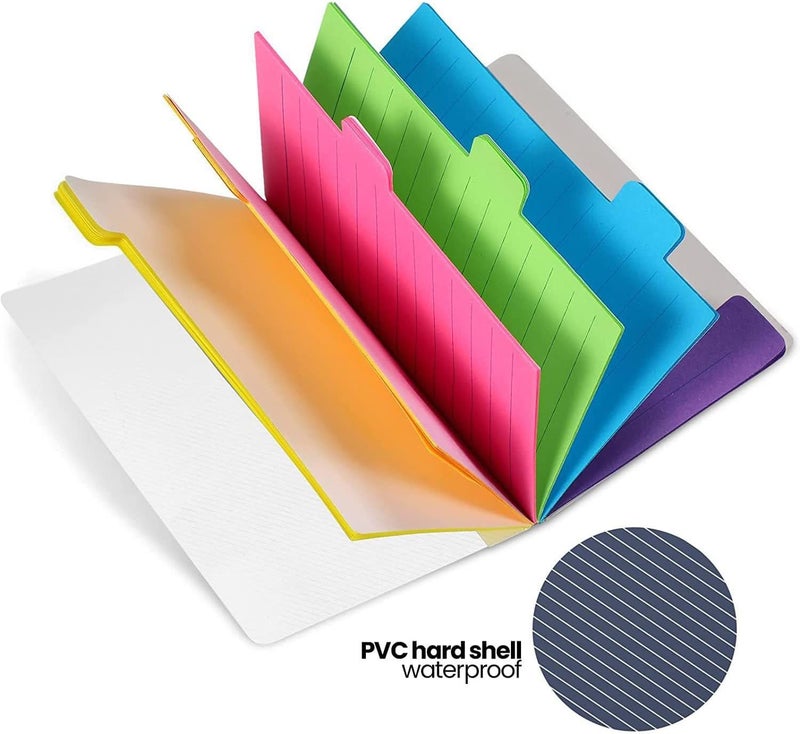 X spring Sticky Notes Set, 2 Pcs Sticky Tabs, Tabbed Self Stick Lined Bright Colors Note, Divider Sticky Notes Tabs, School Supplies, 60 Ruled Notes Per Pack, 10 15 Cm - Image 5