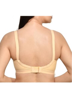Love Bell Love Bell Womens High Impact Bra Double Layered Premium Cotton Everyday Lovebell Bra with broad straps and band  - Image 2