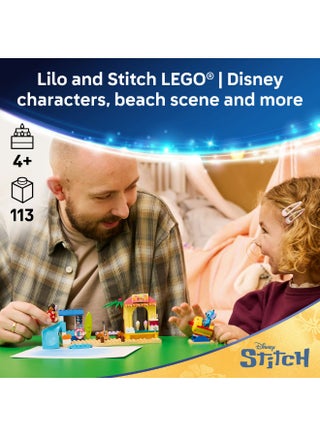 Disney Classic Beach Fun with Lilo & Stitch Set 43280 (Age 4+, 113 Pieces) - view 2