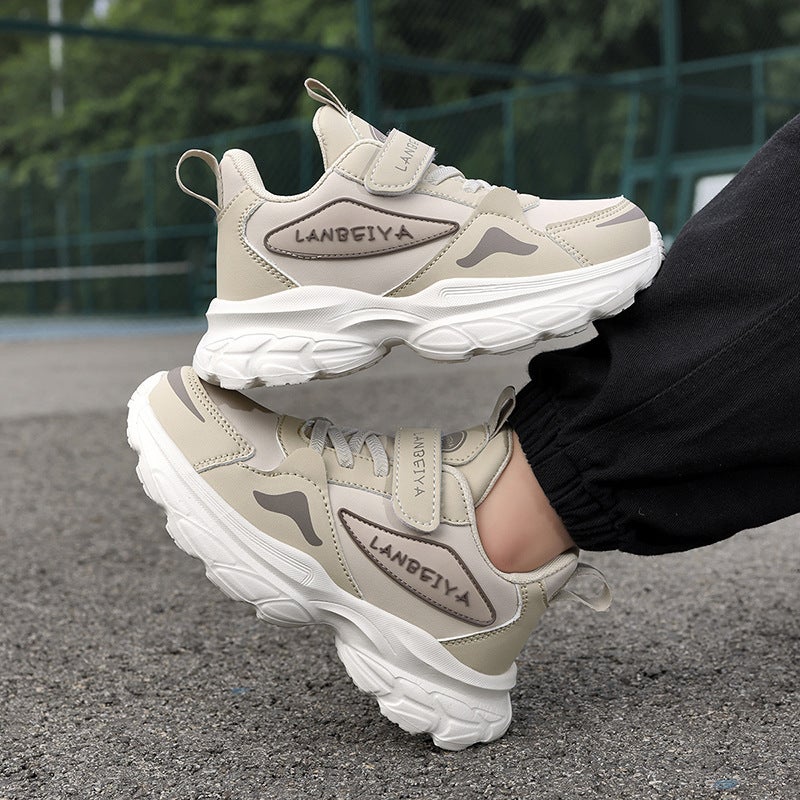 Boys Shoes Large Children'S Light Fashion Casual Sneaker Girls Casual Velcro Student Children'S Sneaker - Image 1