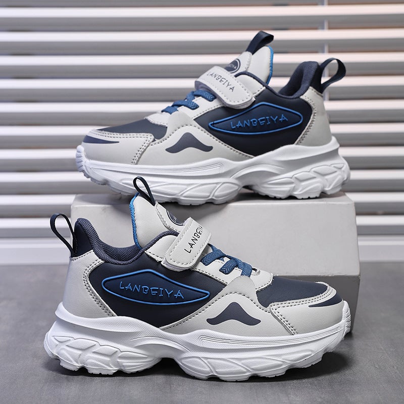 Boys Shoes Large Children'S Light Fashion Casual Sneaker Girls Casual Velcro Student Children'S Sneaker - Image 5