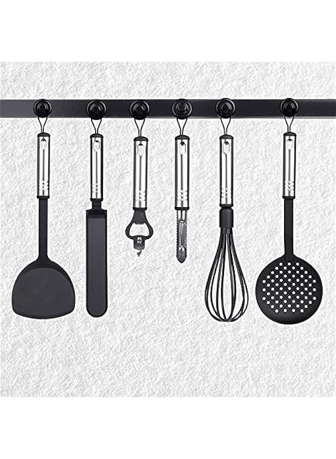 100LBS Swivel Swing Powerful Magnetic Hooks(6Pack) Black Magnetic Swivel Hooks Heavy Duty Magnet Hook Magnetic Hooks for Cruise Cabins - Image 4