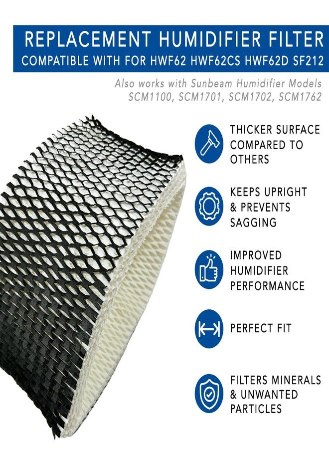 MaximalPower Replacement Humidifier Filter HWF62 Compatible with Holmes HWF62 HWF62CS HWF62D SF212 SCM1100 SCM1701 SCM1702 & More (4) - Image 3