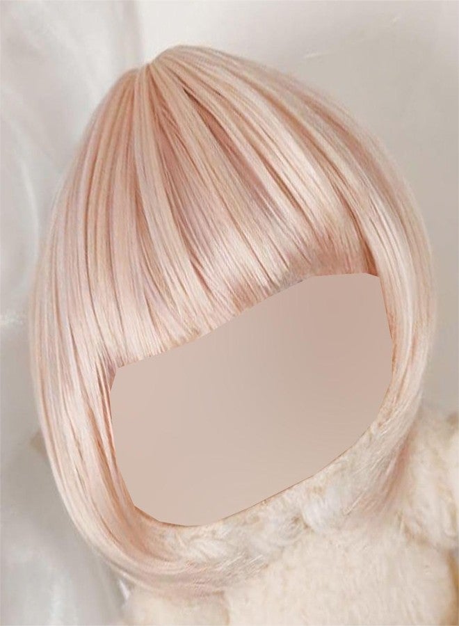 SwiftServ Doll Hair (No Dolls), Designed for Dolls with 22–23cm Head Circumference, Including 17cm Labubu Doll, and 1/3 BJD Figure - Please Check Head Circumference Before Purchase - Image 1