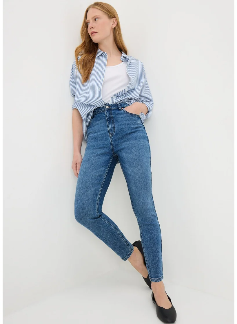 Matalan Mid Wash April Skinny Jeans