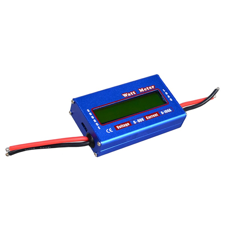 RC Watt Meter 100A Power Analyzer Digital LCD Balance Battery Voltage Checker - Image 2
