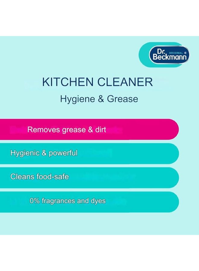 Dr. Beckmann Dr.Beckmann Kitchen Cleaner 500ml - Image 3