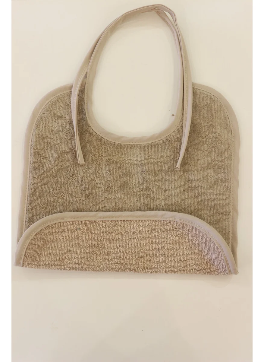 اندر هوم Baby Food Apron Triga Velvet Towel Bib Food Apron