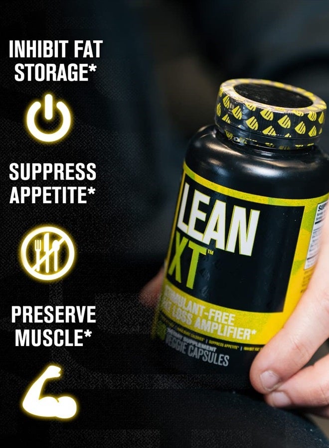 Jacked Factory Lean-XT Caffeine Free Fat Burner - Non Stim Weight Loss Supplement, Appetite Suppressant, & Metabolism Booster with Acetyl L-Carnitine, Green Tea Extract, & Forskolin - 60 Natural Diet Pills - Image 4