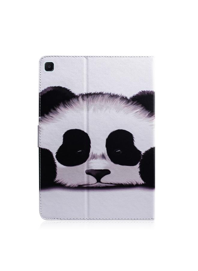 اس-توب جراب لجهاز Galaxy Tab S6 Lite P610 / P615، جراب جلدي أفقي قابل للطي برسومات ملونة مع حامل وفتحة للبطاقات ومحفظة - Image 3