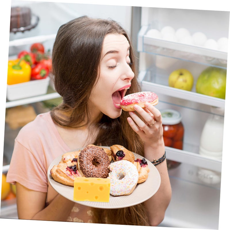 Simulated Cheese Model Faux Food Kitchen Decorative Prop Yellow - Image 5