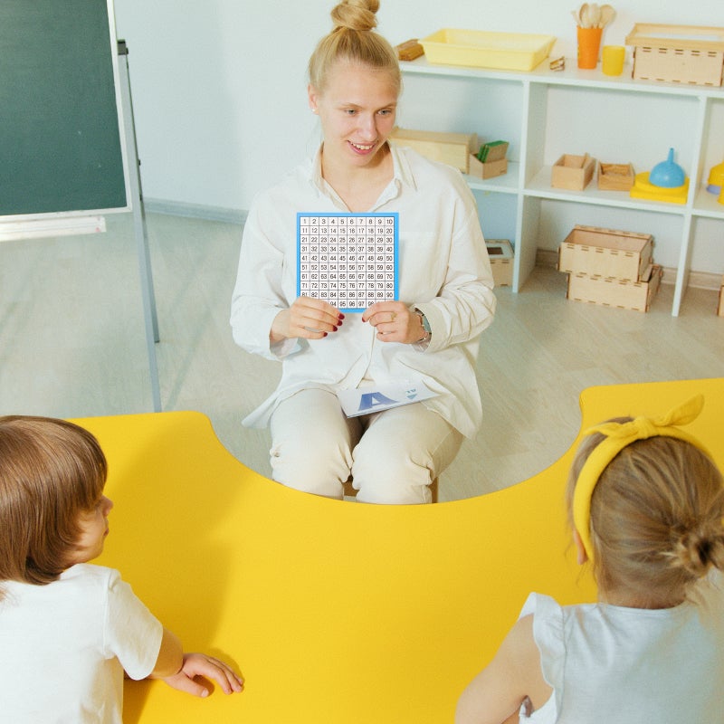Number Chart for Kids, Educational Math Tool for Classroom Use, Durable Design - Image 3