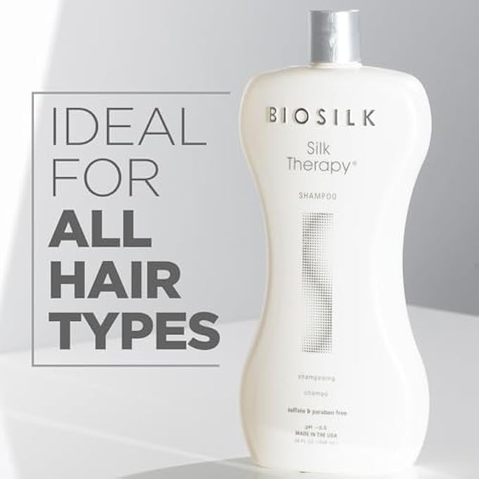 BIOSILK SILK THERAPY, SHAMPOO, 34 FLUID OUNCE - Image 2