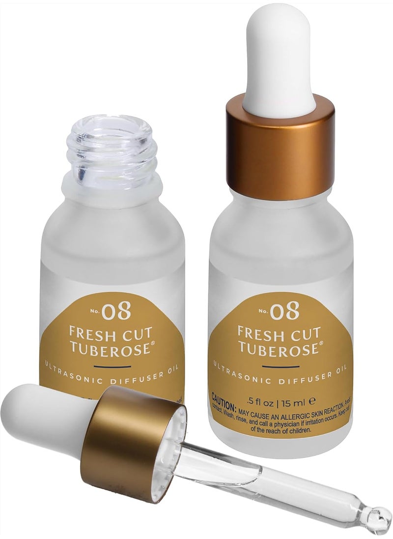 Trapp Trapp No. 08 Fresh Cut Tuberose 0.5 oz. Ultrasonic Diffuser Oil (2 Pack) 