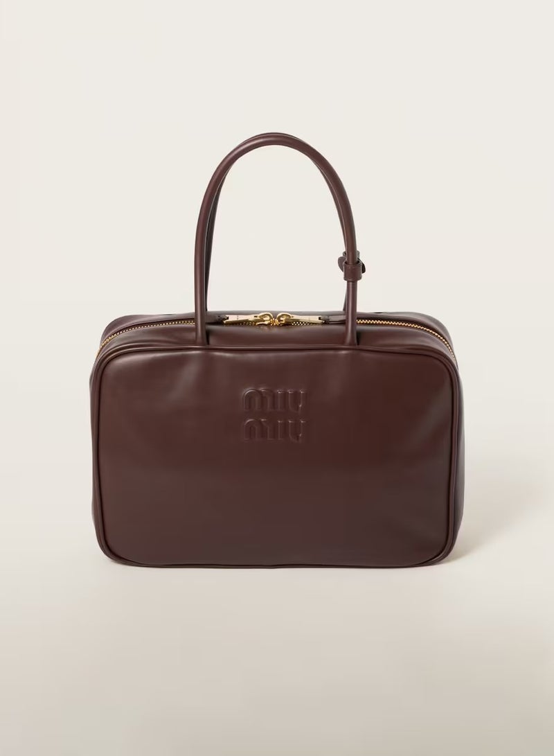 MIU miu Leather Beau Bag Shoulder Crossbody  - Image 1