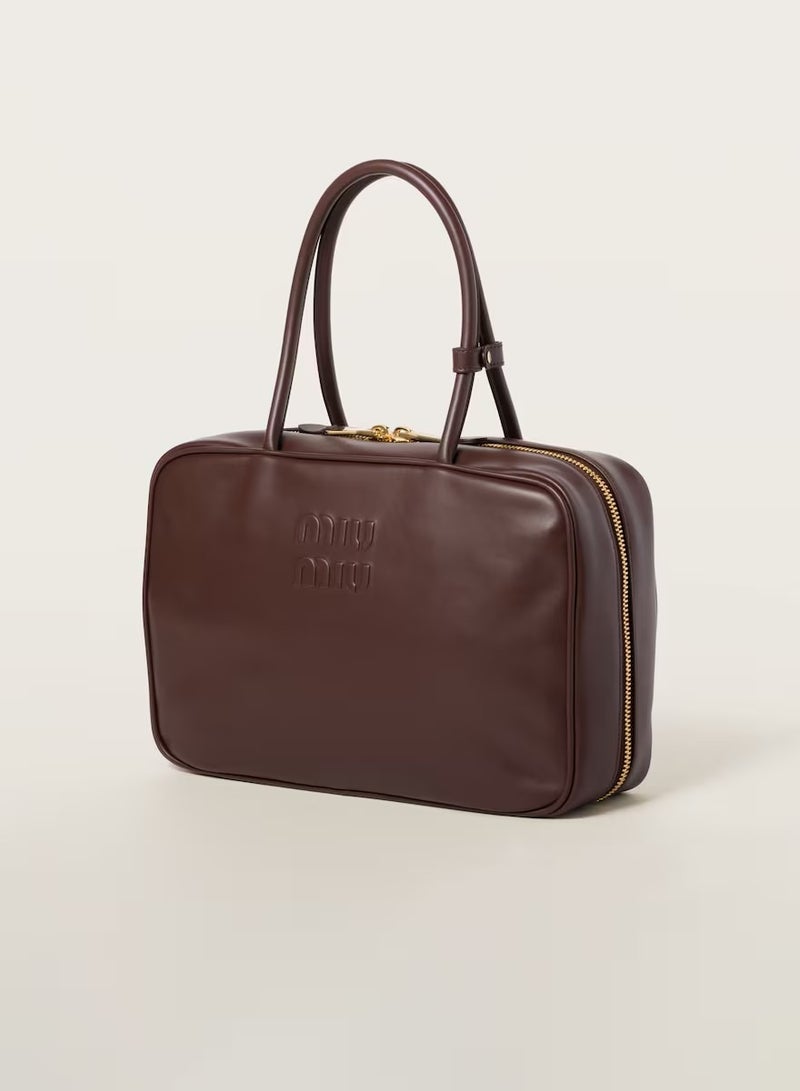 MIU miu Leather Beau Bag Shoulder Crossbody  - Image 2