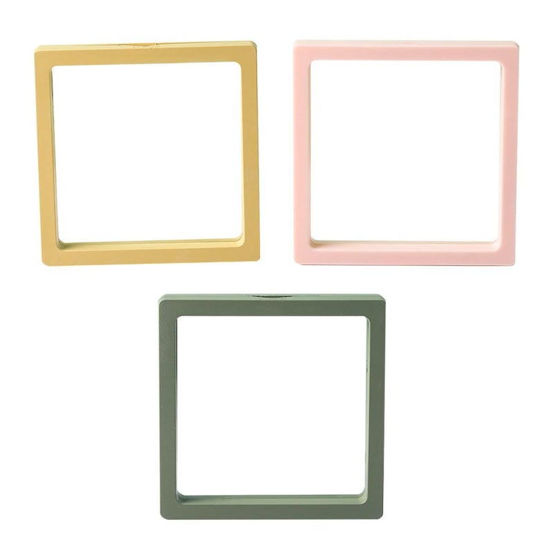 FRCOLOR 3pcs Anti Oxidation Pearl Jewelry Storage Boxes with Portable 11x11cm Design for Travel - Image 2