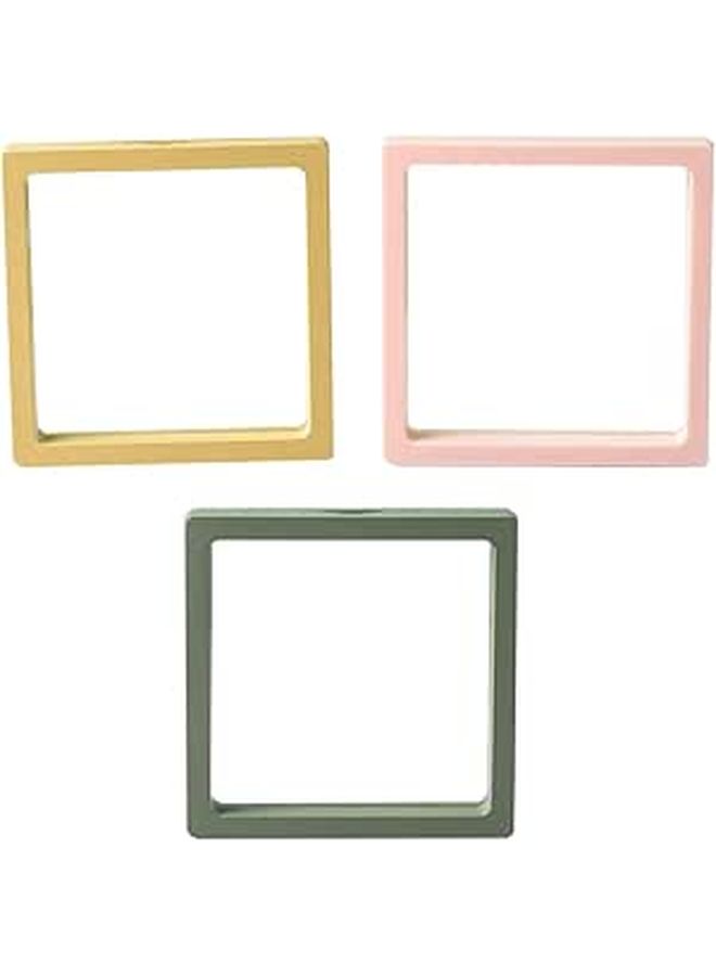 FRCOLOR 3pcs Anti Oxidation Pearl Jewelry Storage Boxes with Portable 11x11cm Design for Travel - Image 1