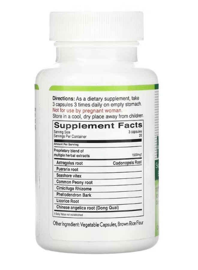 Balanceuticals Clear Eye  Sharp Ear 500 mg 60 Vegetarian Capsules - Image 2
