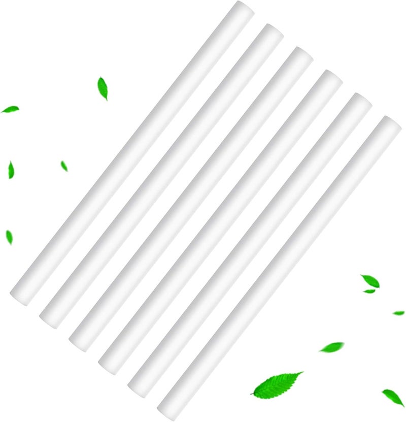Mudder 24 pcs Humidifier Sticks Filter Refill 5.35''Mini Air Diffuser Pure Cotton Wicks Refill Humidifiers Filter Sticks Wicks for Small Portable Humidifier Diffuser in Office Bedroom Home - Image 1
