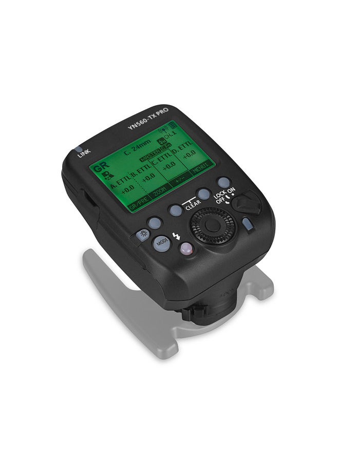 YONGNUO - YN560-TX PRO 2.4G On-camera Flash Trigger Speedlite Wireless Transmitter with LCD Screen Replacement for Canon DSLR Camera - Image 1