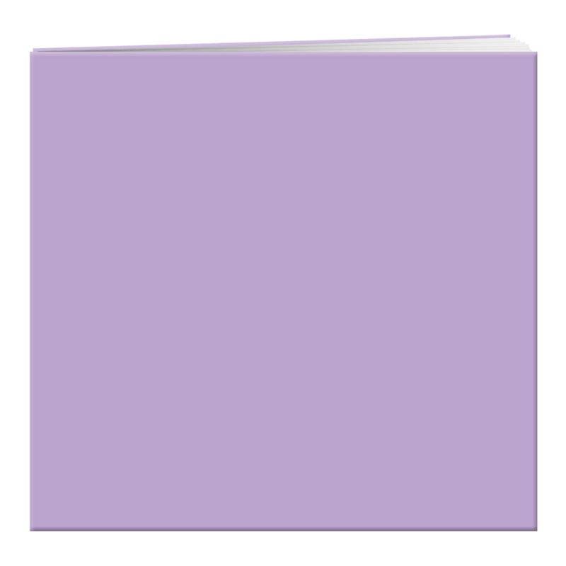 Pioneer Photo Albums Pioneer Pastel Leatherette Post Bound Album 12X12Lavender