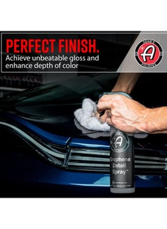 Adam's Polishes Graphene Detail Spray  16 Oz  - Extend Protection Of Waxes  Sealants  And Coatings   Waterless Detailer Spray For Car Detailing   Clay Bar  Drying Aid  Add Ceramic Graphene Protection  - Image 3