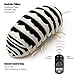 Tipmant RC Bug Remote Control Worm Realistic Pillbug Electronic Animal Prank Toy Insect Car Vehicle Kids Birthday Gifts Black White - Image 4