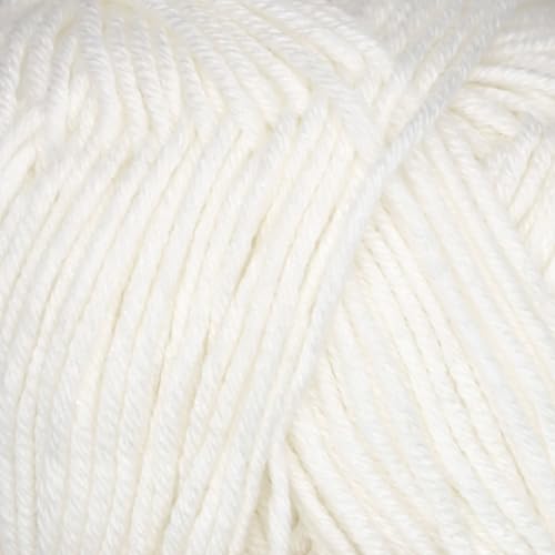 BambooMN JubileeYarn Bamboo Cotton Sport Yarn - 50g/Skein - Cotton White - 4 Skeins - Image 2