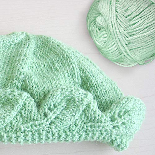 BambooMN JubileeYarn Bamboo Cotton Sport Yarn - 50g/Skein - Cotton White - 4 Skeins - Image 4