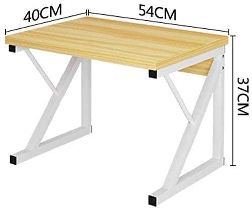 INDIAN DECOR INDIAN DECOR 37300 Shelf Microwave Shelf Stand Storage Shelf Storage RacksWooden Microwave Oven Rack Kitchen Bakers Rack Kitchen Counter and Cabinet Shelf Rack Color 54 40 37cm  - Image 3