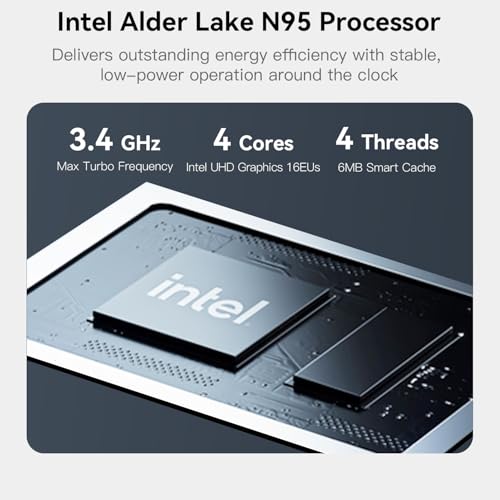 Beelink ME Mini PC Intel N95, 12GB LPDDR5+1TB SSD, 6*M.2 SSD Slots, ME Mini Computer Support Dual 2.5G LAN, Cloud Disk, Virtual Machine, Soft Router, NAS, HTPC - Image 3