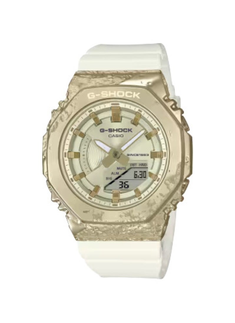 CASIO G-SHOCK 40th Anniversary Adventurer’s Stone limited-edition Gold Dial Watch GM-S2140GEM-9ADR  - Image 1