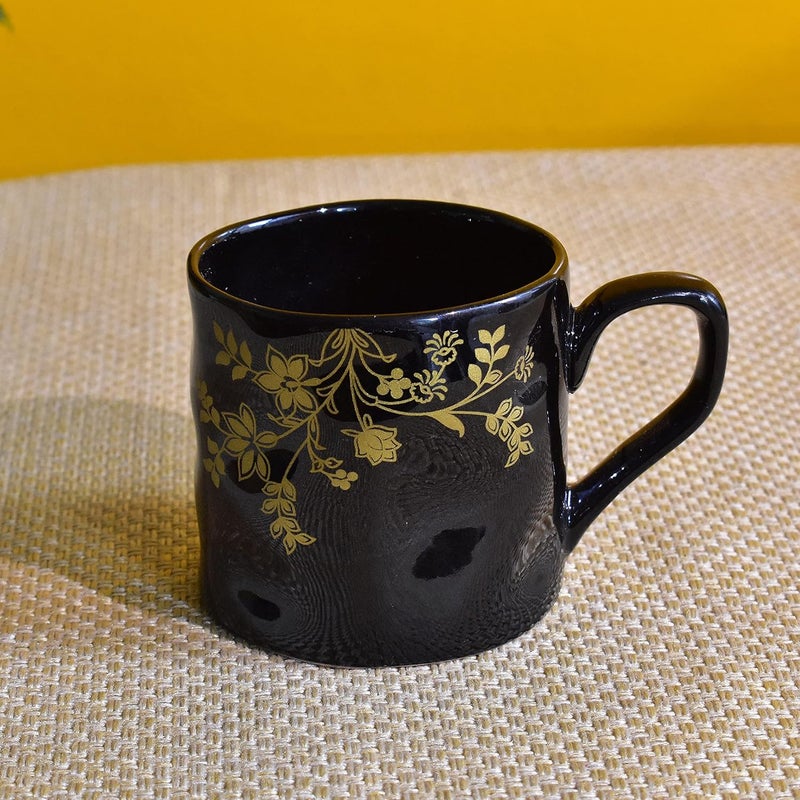 KunhaR Ceramic Tea Cups and Saucers 6 Cups 140 ML and 6 Saucers - Image 4