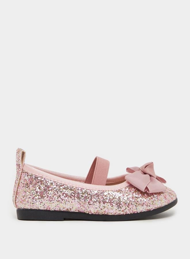 ستايلي سنيكرز بالترتر مع فيونكة - Image 1