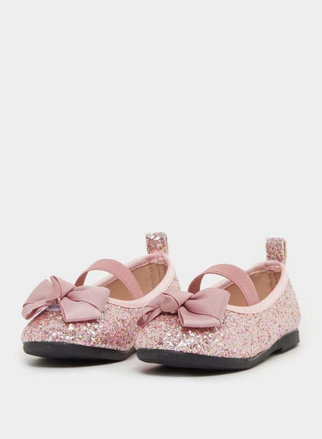 ستايلي سنيكرز بالترتر مع فيونكة - Image 2